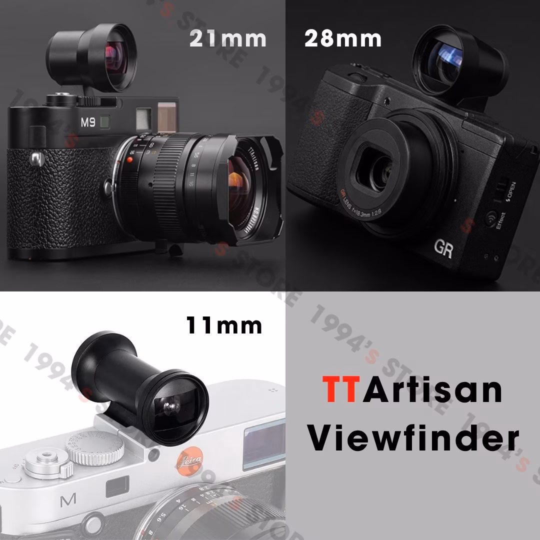TTArtisan Viewfinder 28mm, 11mm và 21mm cho Leica Rangefinder, Ricoh GR, Máy ảnh film