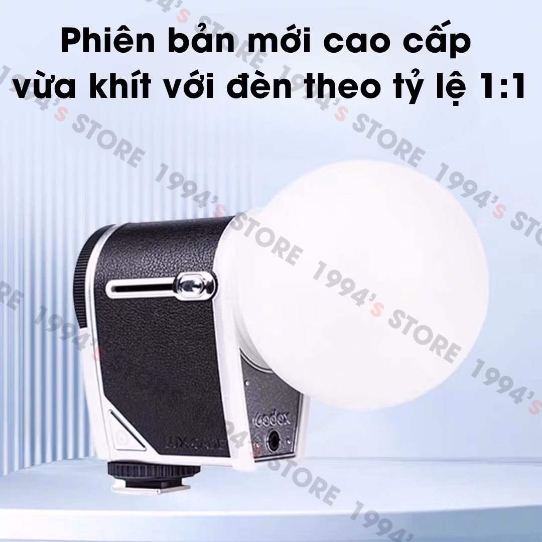 bộ tản sáng cho đèn flash godox lux cadet chính hãng