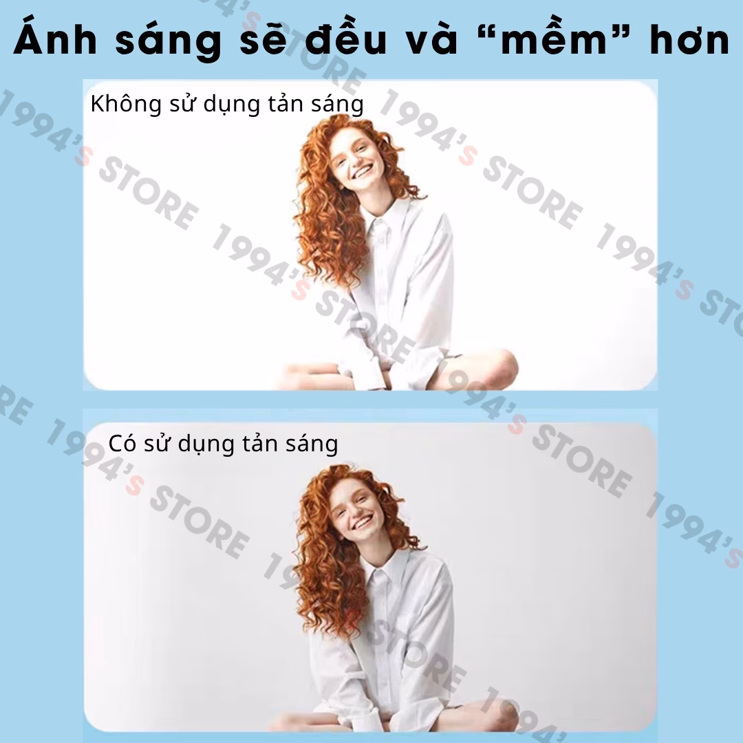 hình ảnh thực tế tản sáng đèn lux cadet