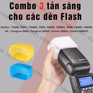Tản sáng cho đèn Flash Godox TT600/TT685/TT685II/V850/V850II/V850III/V860/V860II/V860III, Yongnuo 560II/565EX, 580EXII