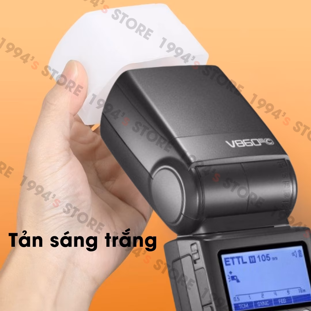 đầu tản sáng làm mềm mịn ánh sáng cho godox tt685 ii