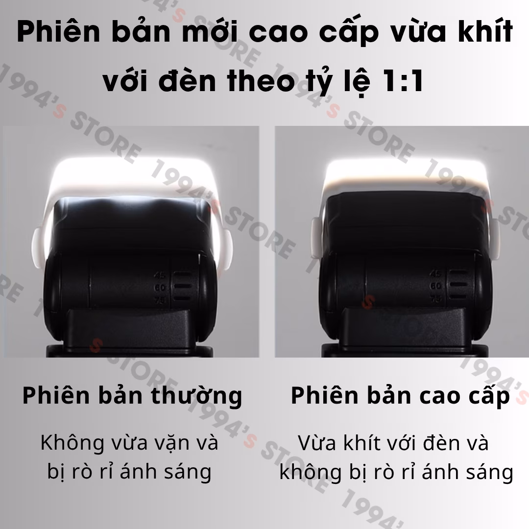 Tản sáng cho đèn Flash Godox TT600/TT685/TT685II/V850/V850II/V850III/V860/V860II/V860III, Yongnuo 560II/565EX, 580EXII