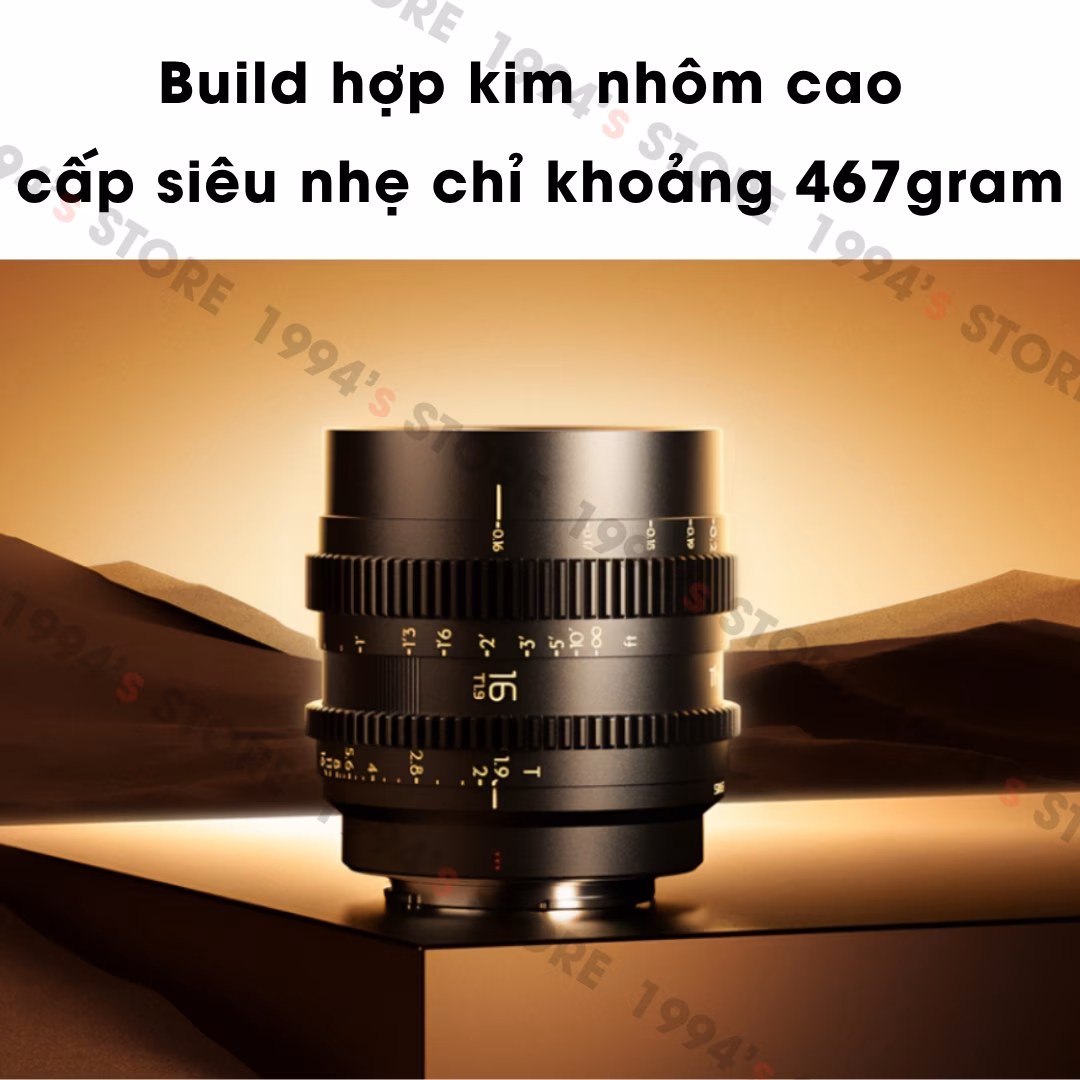 lens cinema thypoch simera-c 16mm t1.9 ngàm sony e