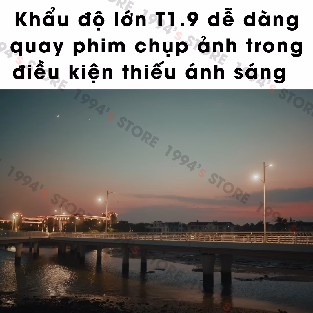tháo lắp ống kính điện ảnh nhỏ gọn thypoch simera c 16mm