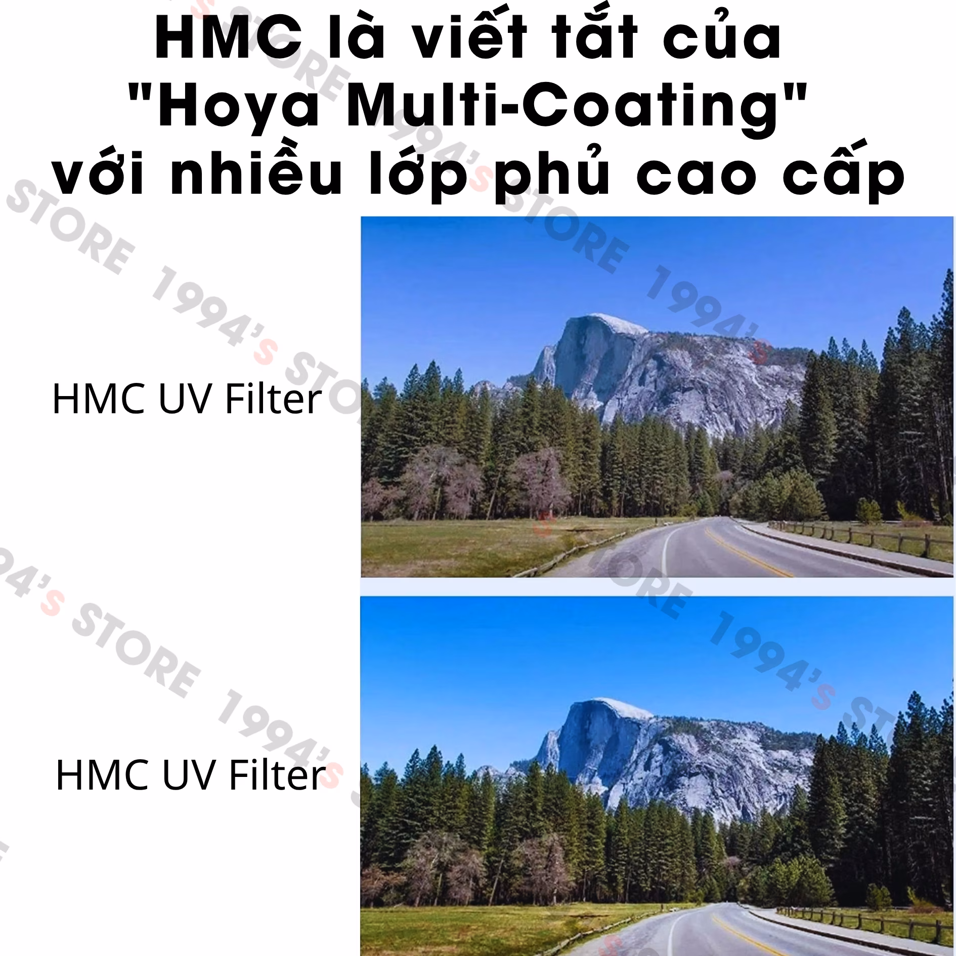 Kính Lọc Filter UV Hoya HMC UV(C) Made in Japan (Phi 37mm - 82mm)