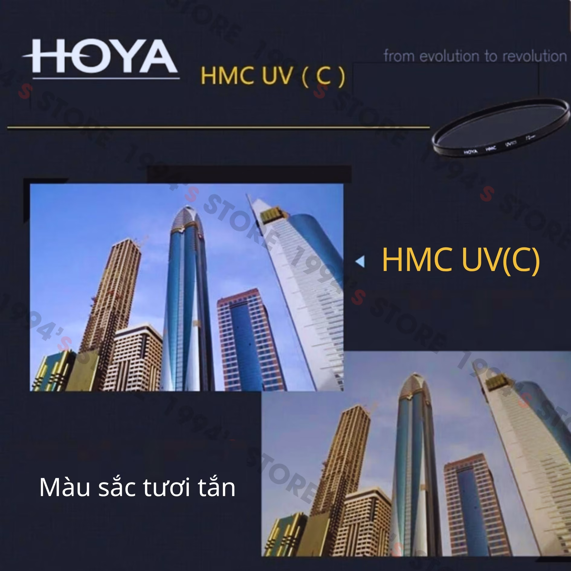 Kính Lọc Filter UV Hoya HMC UV(C) Made in Japan (Phi 37mm - 82mm)