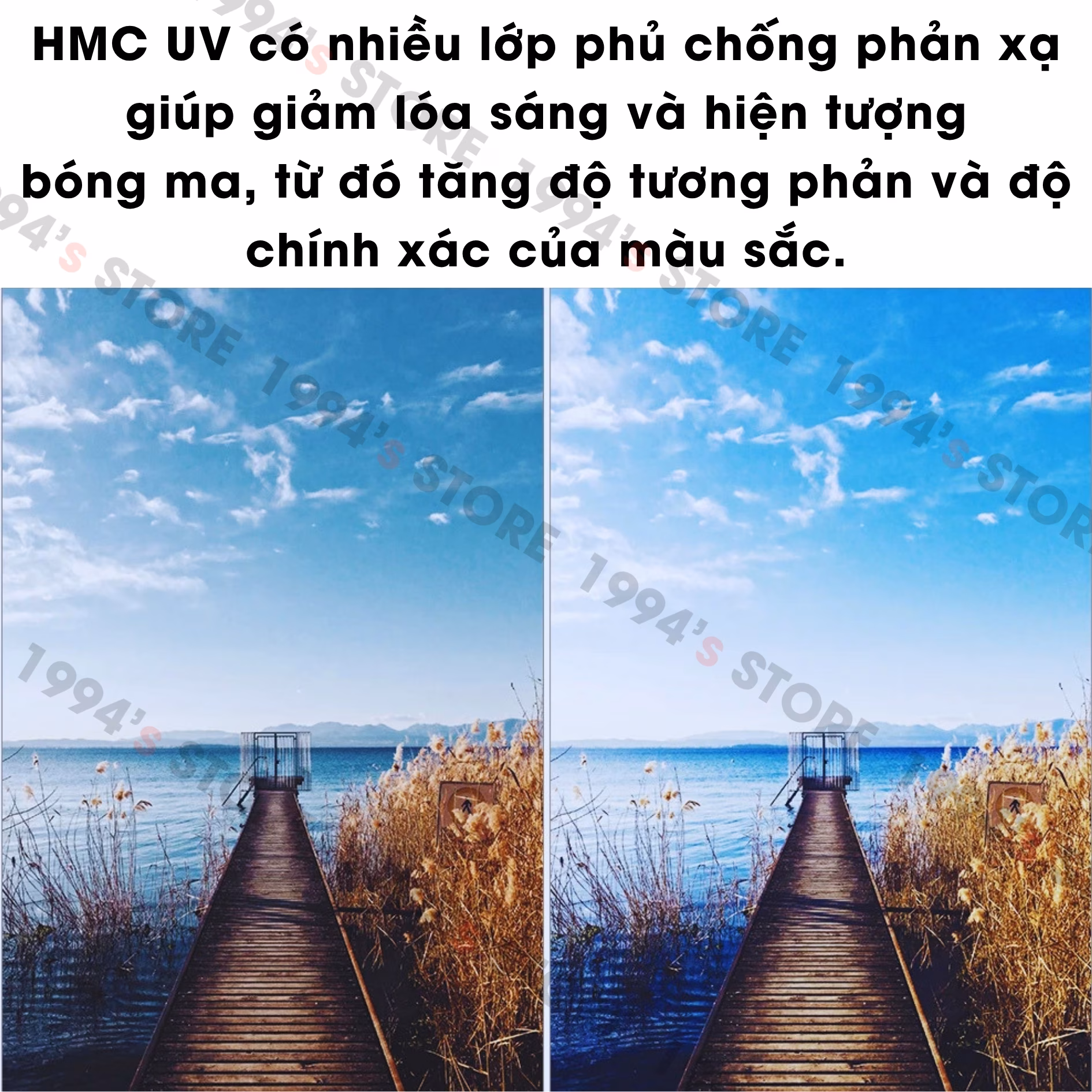 Kính Lọc Filter UV Hoya HMC UV(C) Made in Japan (Phi 37mm - 82mm)