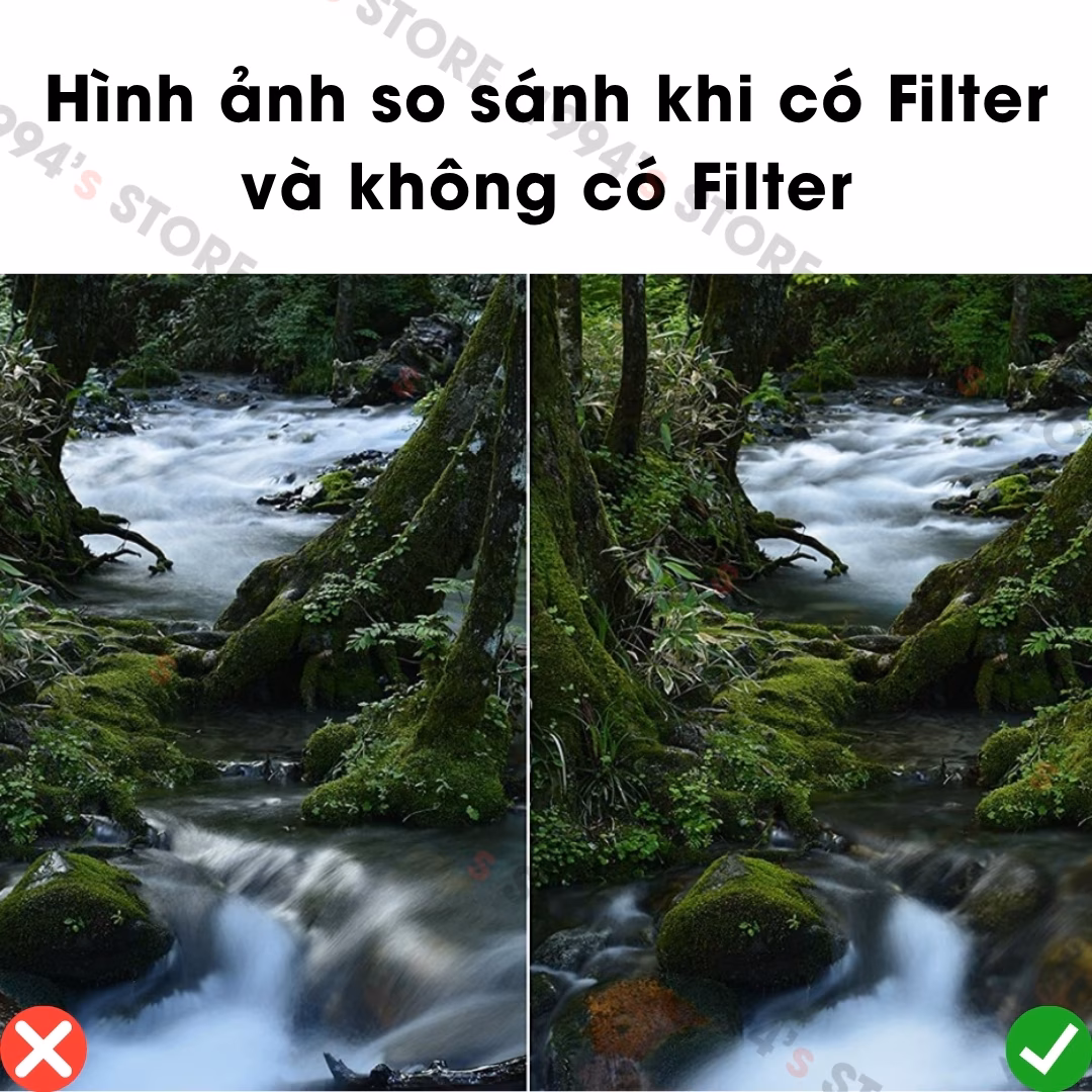 Kính Lọc Filter UV Kenko Chính Hãng (Phi 37mm - 82mm) - Bảo Vệ Ống Kính, Khử Tia Cực Tím