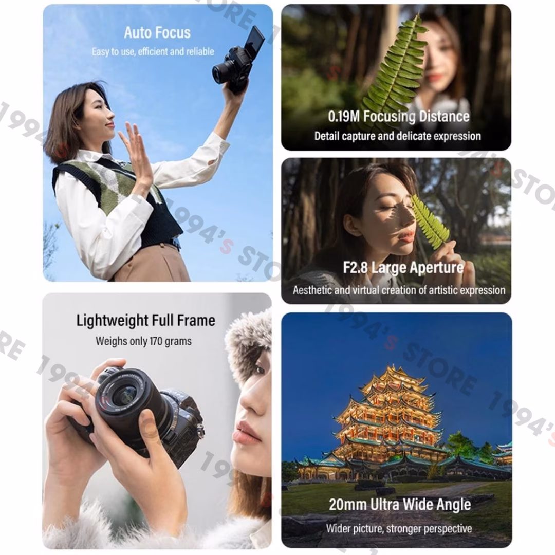 Viltrox 20mm F2.8 AF White Limited - Bản Màu Trắng Đặc Biệt