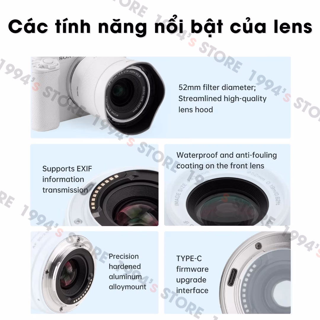Viltrox 20mm F2.8 AF White Limited - Bản Màu Trắng Đặc Biệt