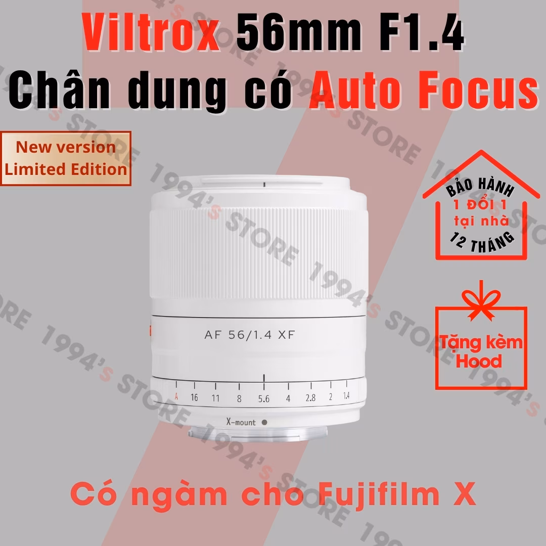 Hiệu ứng xóa phông mượt mà từ ống kính chân dung Viltrox 56mm F1.4