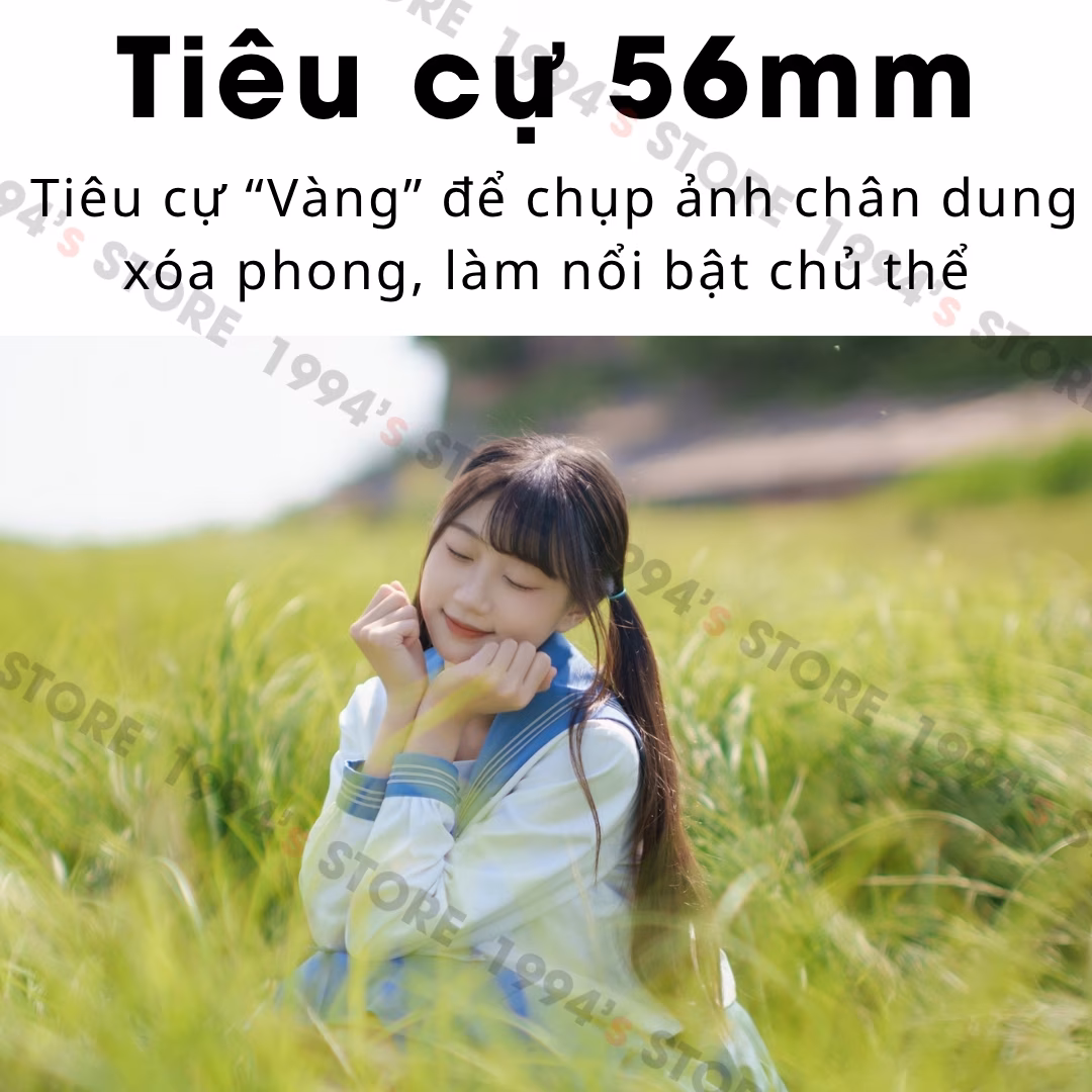 Thiết kế loa che nắng kim loại dạng vuông của Viltrox 56mm bản giới hạn
