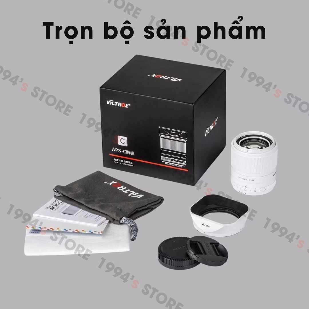 Động cơ bước STM lấy nét siêu êm của Viltrox 56mm F1.4 XF
