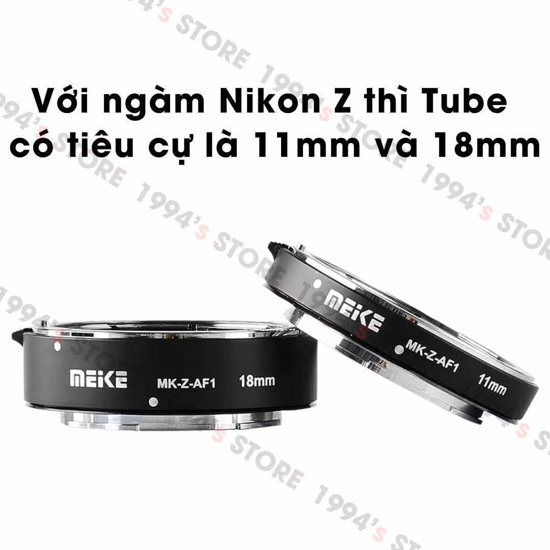 Combo 2 Tube Macro Meike MK-Z-AF1 cho Nikon Z - Bản Version 2