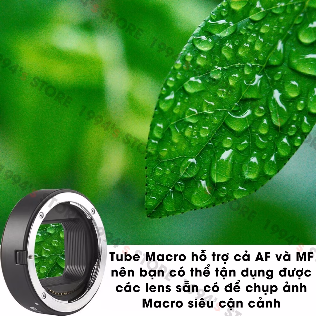 Combo 2 Tube Macro Meike MK-Z-AF1 cho Nikon Z - Bản Version 2