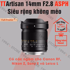TTArtisan 14mm F2.8 ASPH Siêu Rộng Không Méo Cho Full-Frame