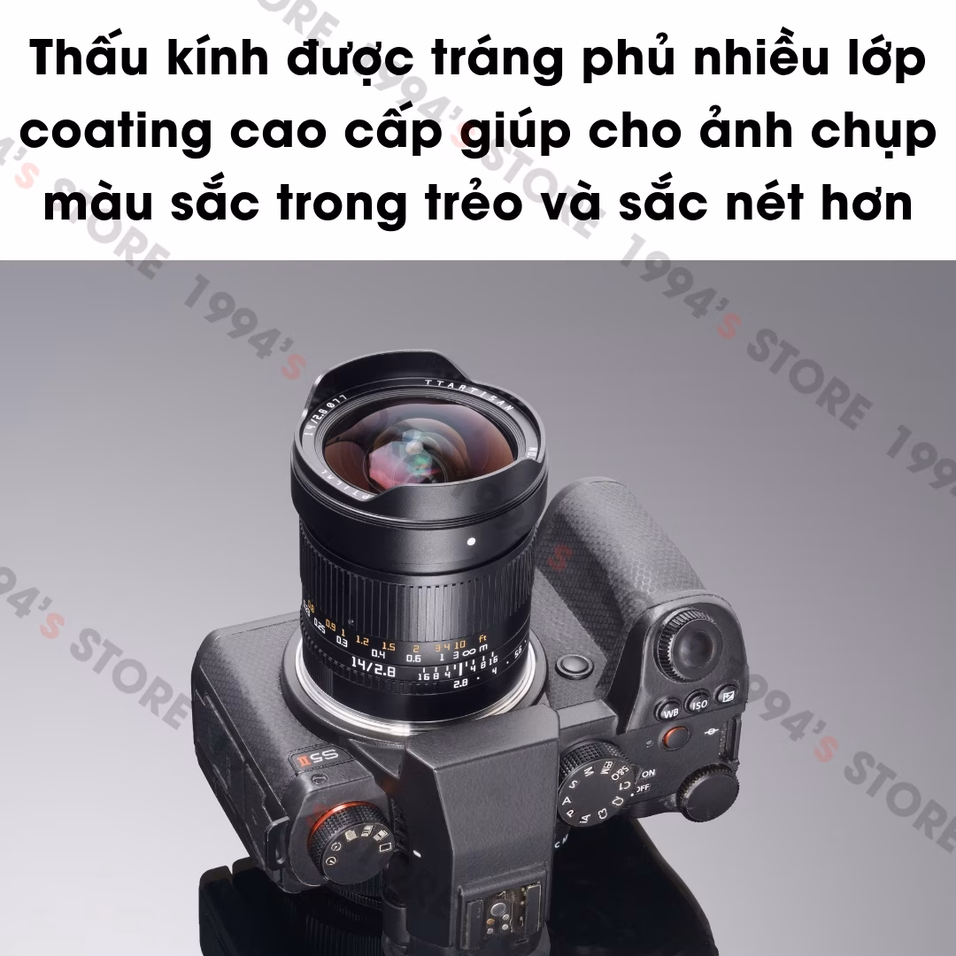 TTArtisan 14mm F2.8 ASPH Siêu Rộng Không Méo Cho Full-Frame