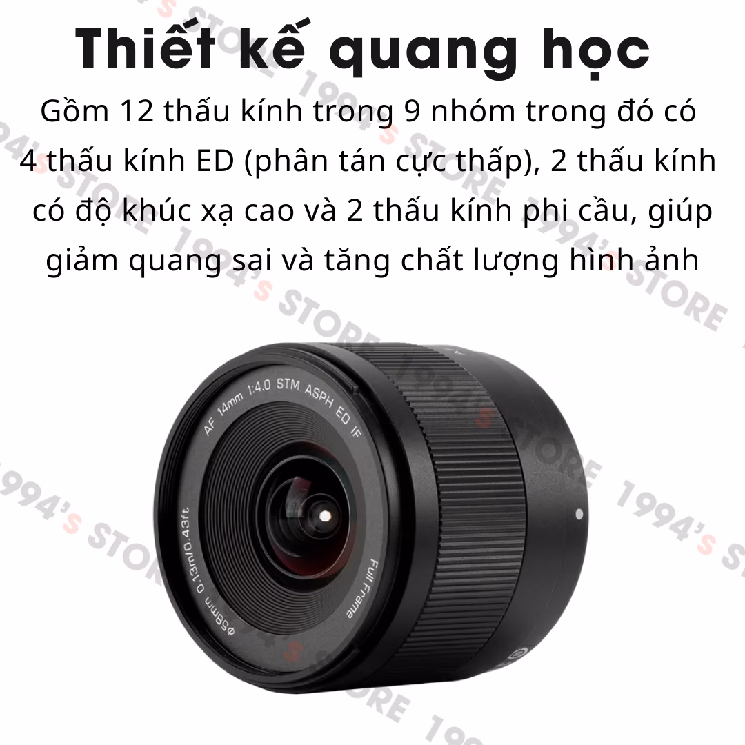 Viltrox 14mm F4 Air AF Full-Frame Siêu Rộng Cho Sony E Và Nikon Z