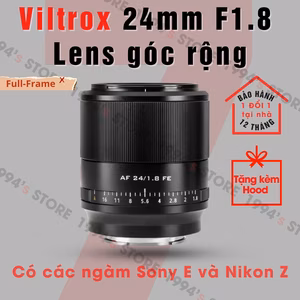 Viltrox 24mm F1.8 AF for Sony E và Nikon Z