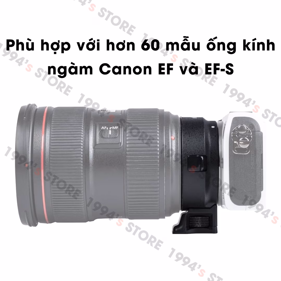 mô tả chi tiết ngàm chuyển meike mk c af4
