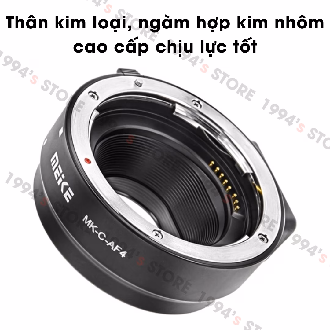 ngàm chuyển lấy nét tự động meike canon m