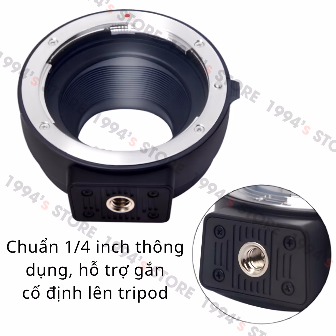 sử dụng lens canon ef trên máy ảnh canon m