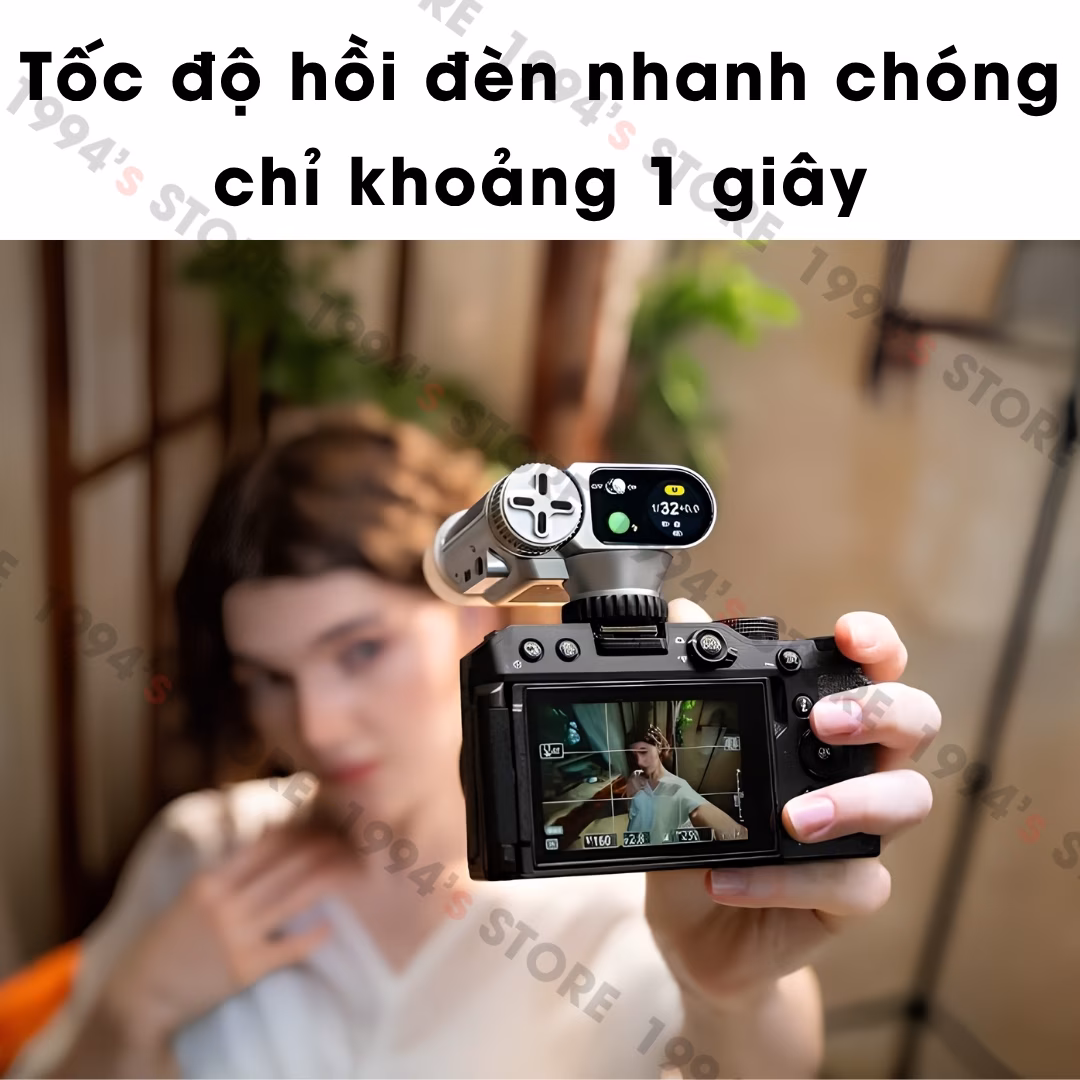 Đèn Flash TTL Viltrox Vintage Z1 Pro - Pin sạc 350 shots - Có TTL