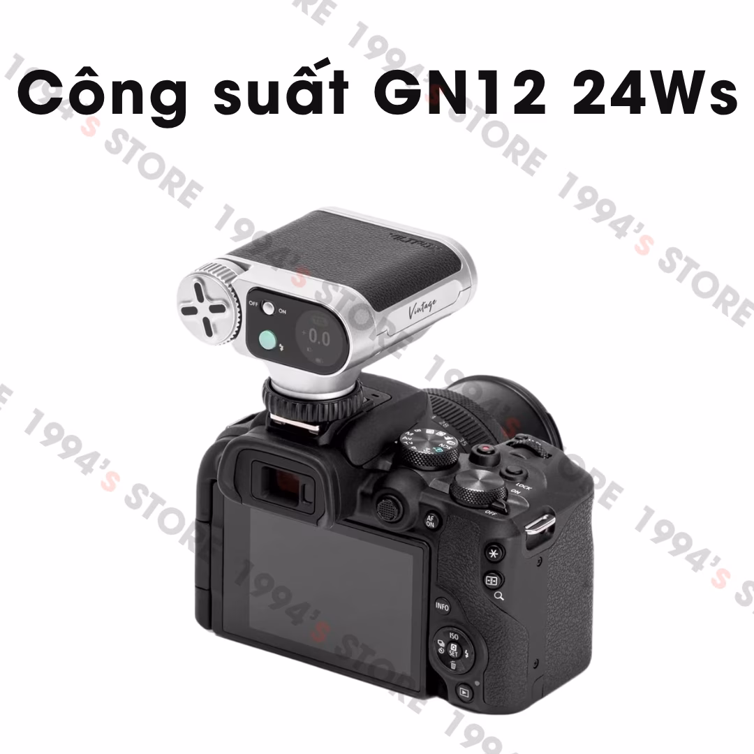 Đèn Flash TTL Viltrox Vintage Z1 Pro - Pin sạc 350 shots - Có TTL