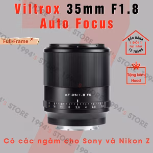 Viltrox 35mm F1.8 Mark I AF Cho Sony E / Nikon Z - Lens Prime Full-Frame Lấy Nét Tự Động STM