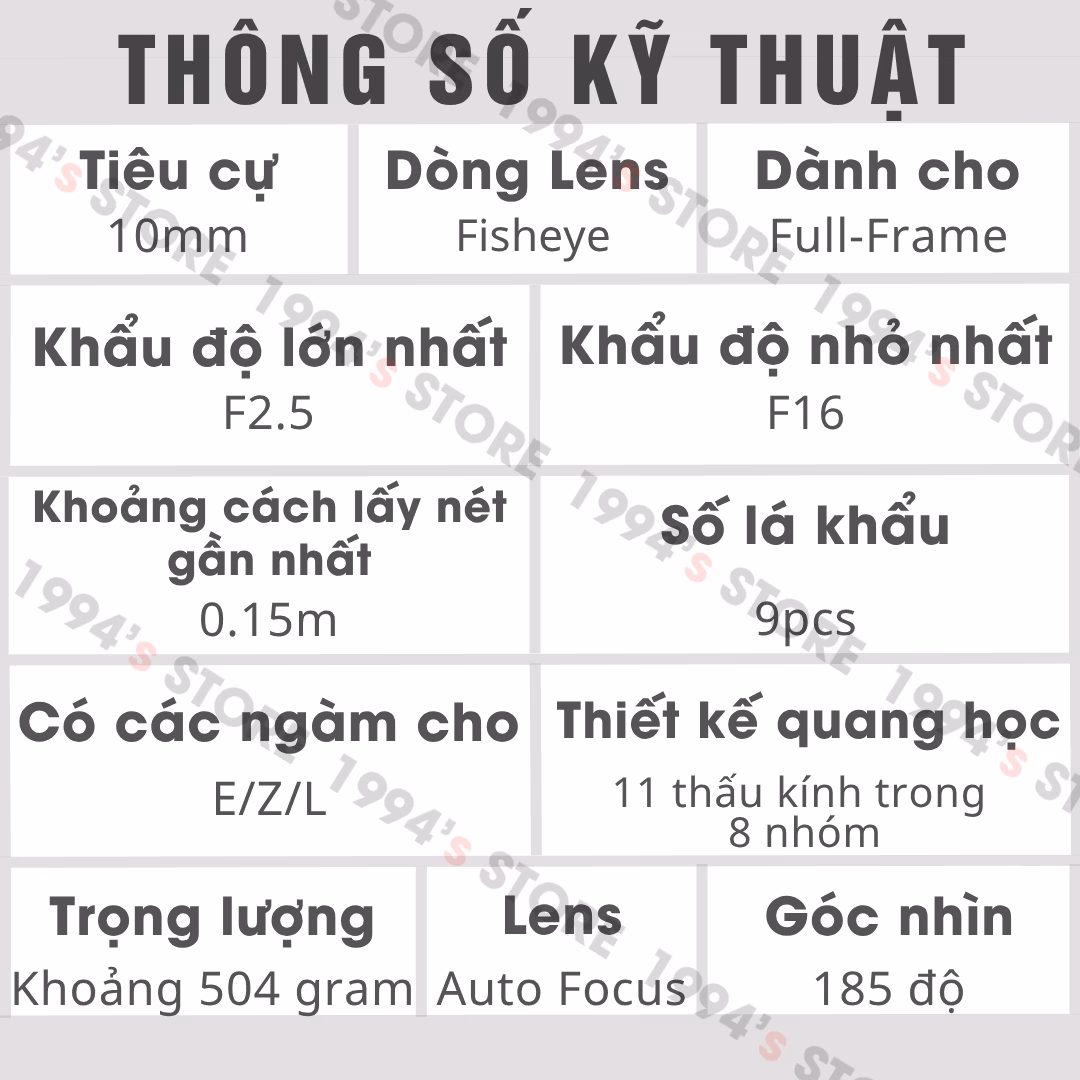 phụ kiện chụp ảnh sáng tạo full-frame