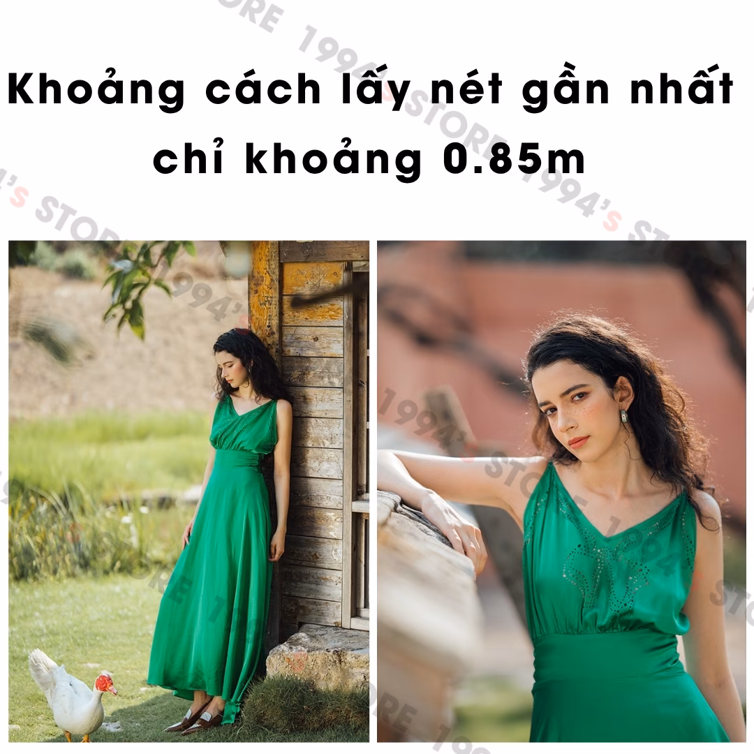 hình ảnh thực tế ống kính songraw m simplify 85mm f12 af