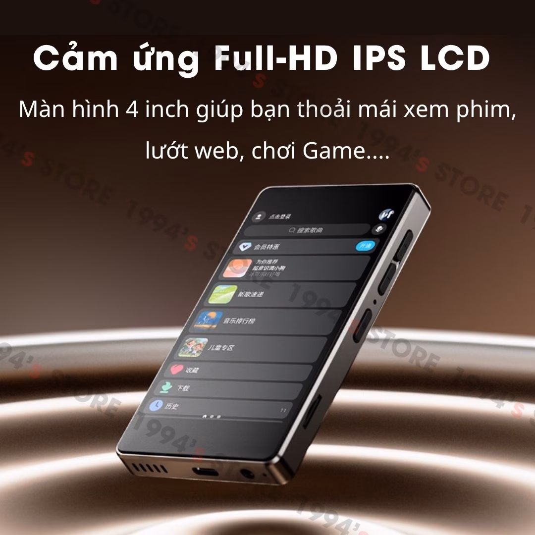 Máy nghe nhạc hỗ trợ học tập thông minh cho học sinh