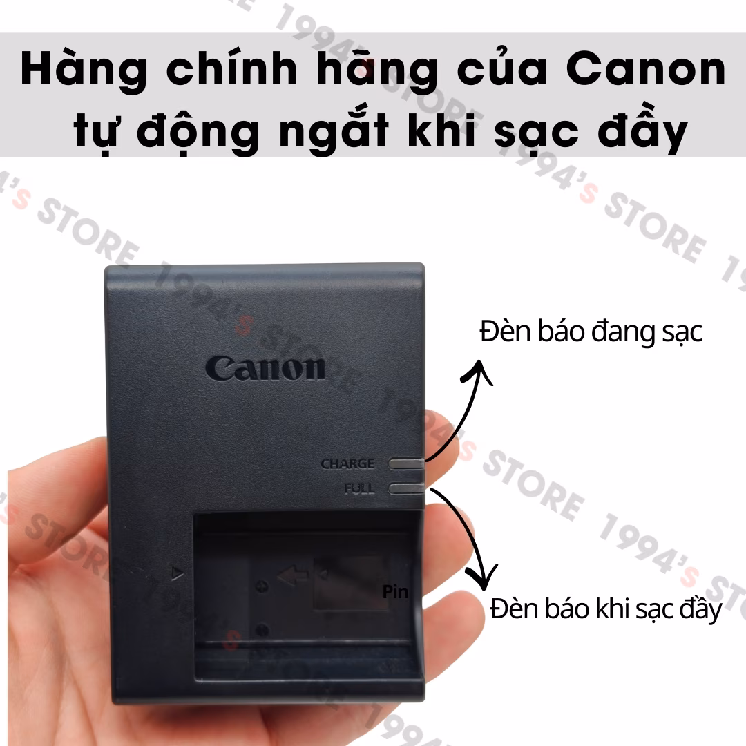 Cận cảnh sạc Canon LC-E17 zin mới 95%