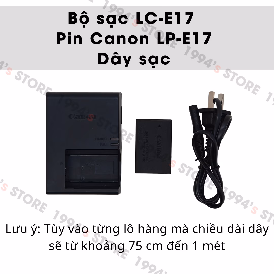 Sạc Canon LC-E17 zin cho pin LP-E17