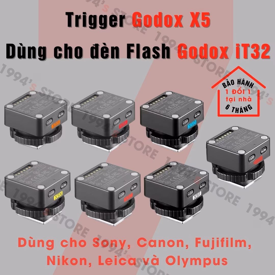 Đánh Giá Chi Tiết Bộ Đèn Flash Mini Godox iT32 và Trigger X5: Trải Nghiệm 