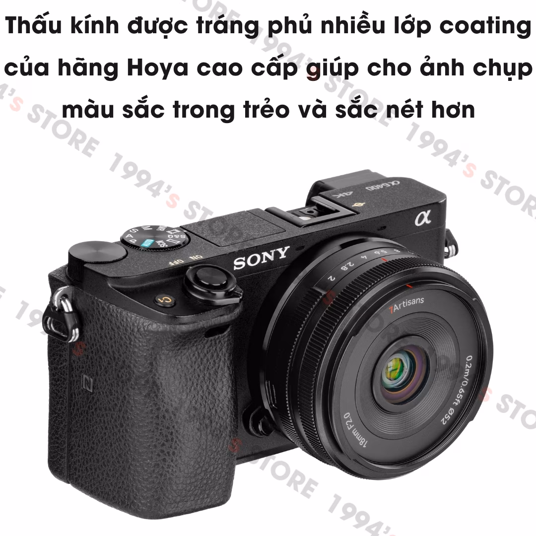 7Artisans 18mm F2 LITE AF Pancake cho Sony E/Fujifilm X/Nikon Z Chính Hãng