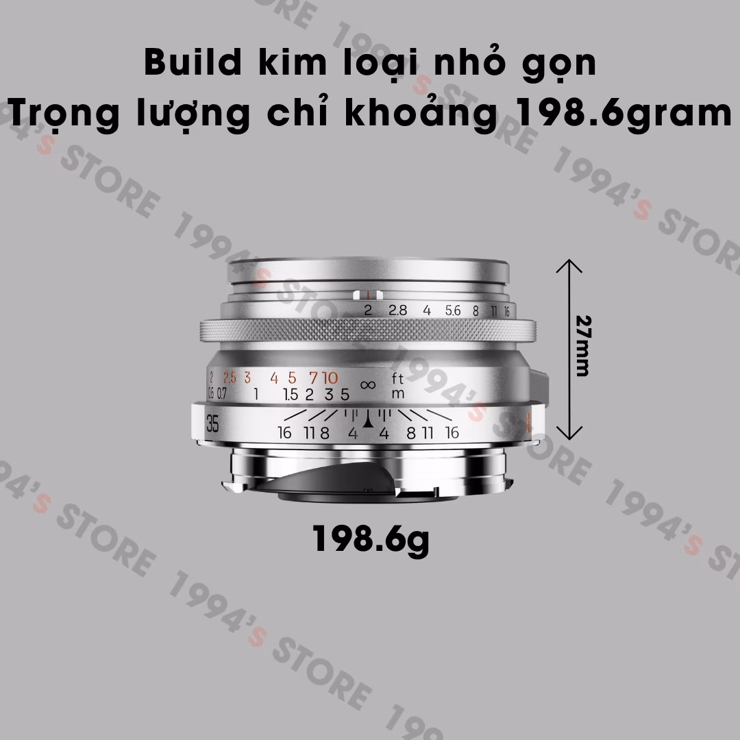 Thypoch Ksana 35mm F2 ASPH Pancake For Leica M Chính Hãng
