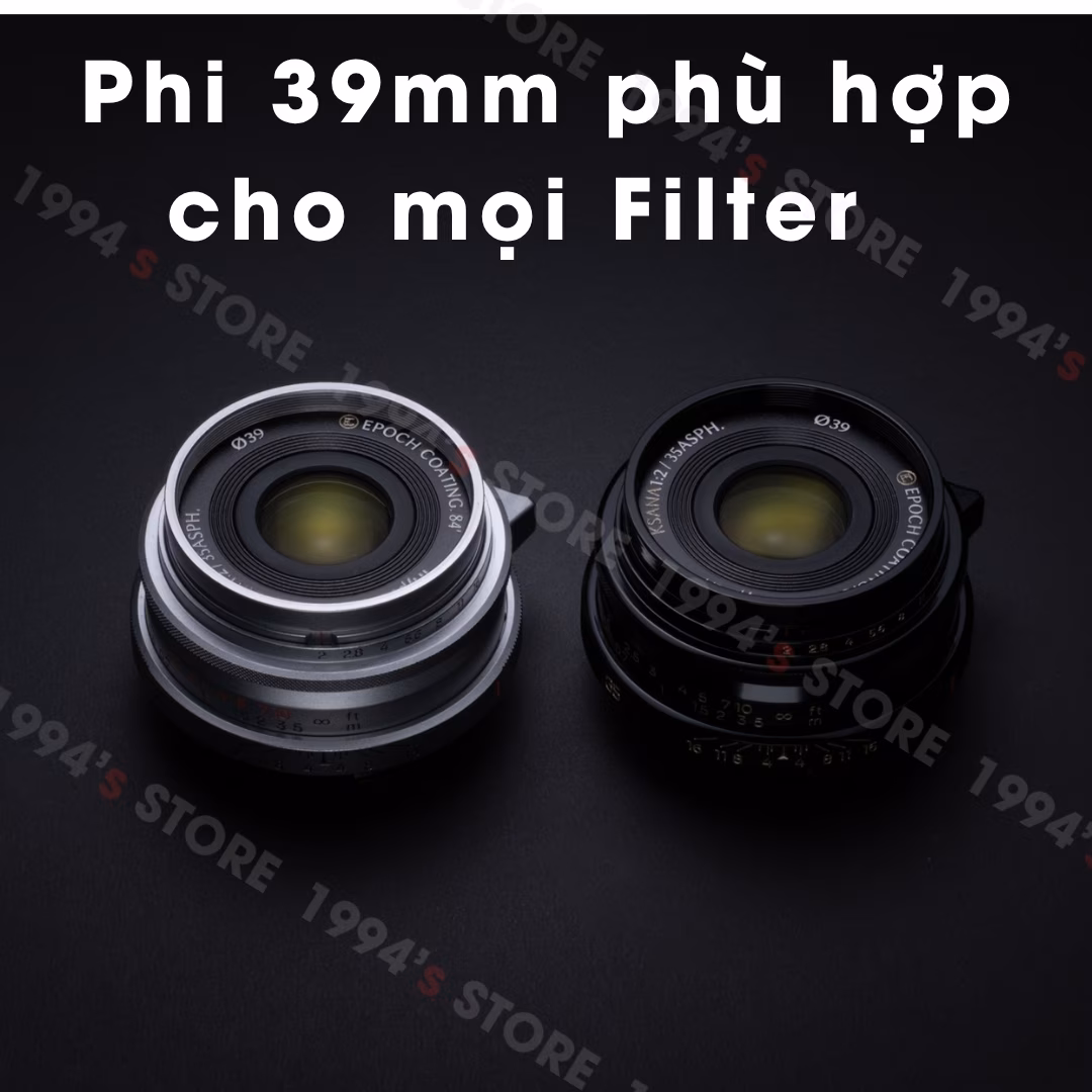 Thypoch Ksana 35mm F2 ASPH Pancake For Leica M Chính Hãng