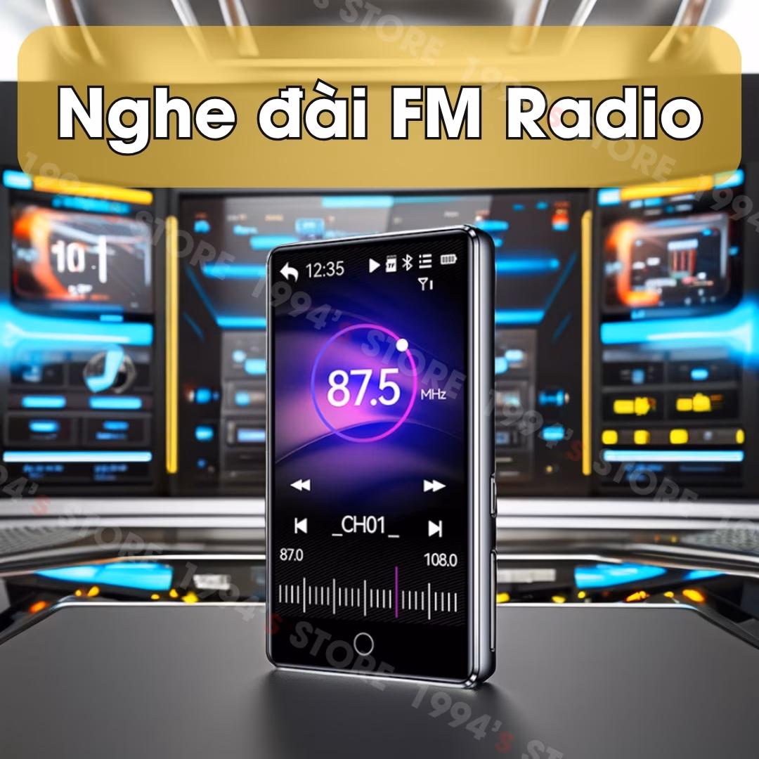 Máy Nghe Nhạc Benjie X6 32GB Bluetooh 5.4 Xem Video MP4 HIFI Chính Hãng
