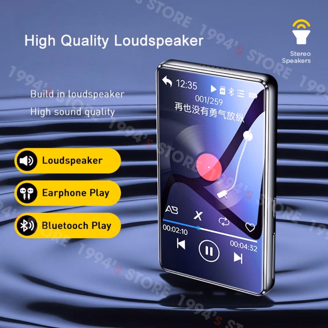 Máy Nghe Nhạc Benjie X6 32GB Bluetooh 5.4 Xem Video MP4 HIFI Chính Hãng
