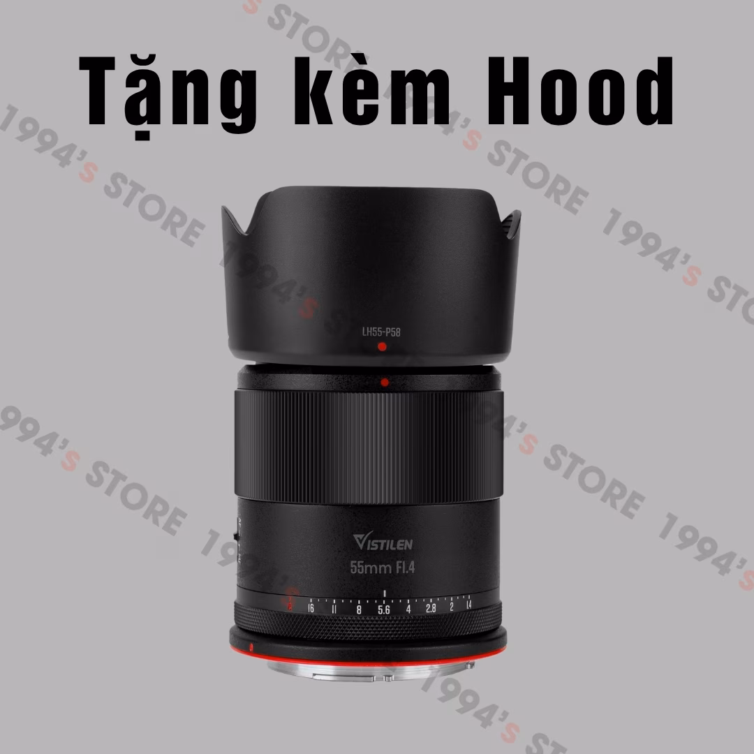 Vistilen 55mm F1.4 NEO AF cho Canon R/Canon RF - Chính Hãng