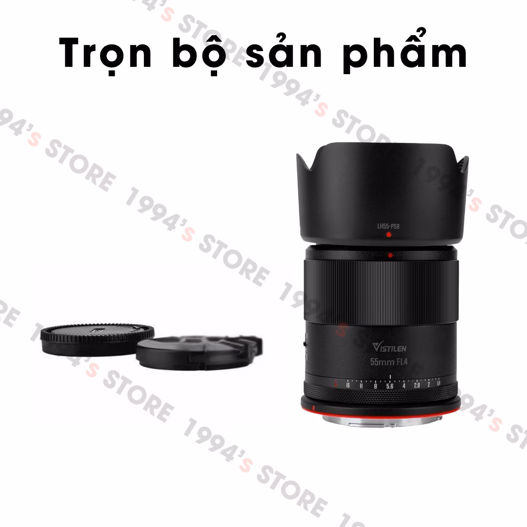 Vistilen 55mm F1.4 NEO AF cho Canon R/Canon RF - Chính Hãng