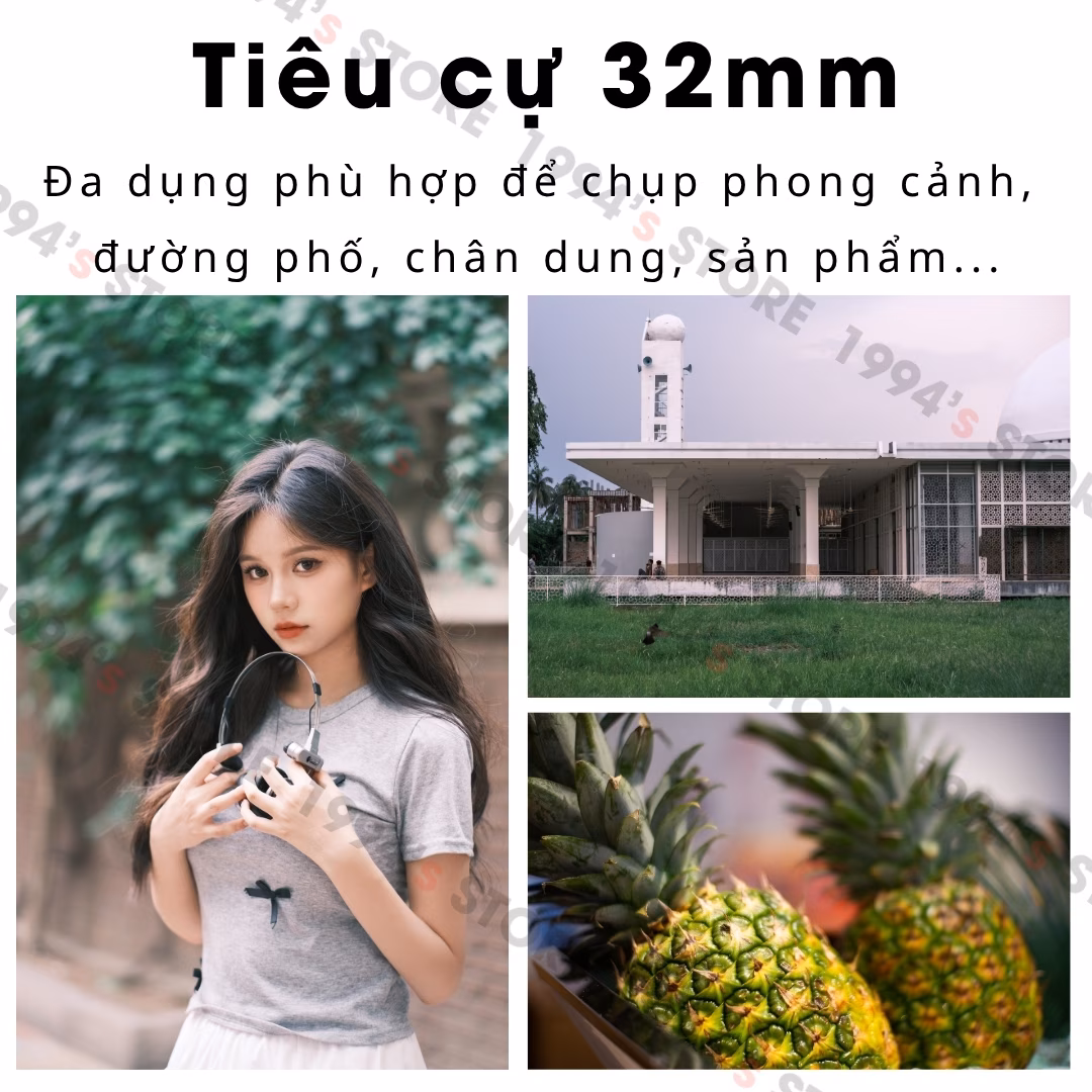 Kamlan 32mm F1.1 lens đa dụng, khẩu độ lớn