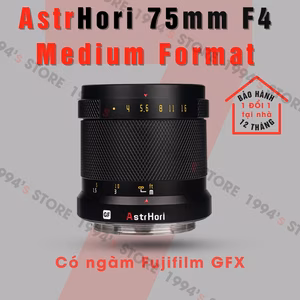 AstrHori 75mm F4 Medium Format – Lens dành cho máy ảnh Fujifilm GFX