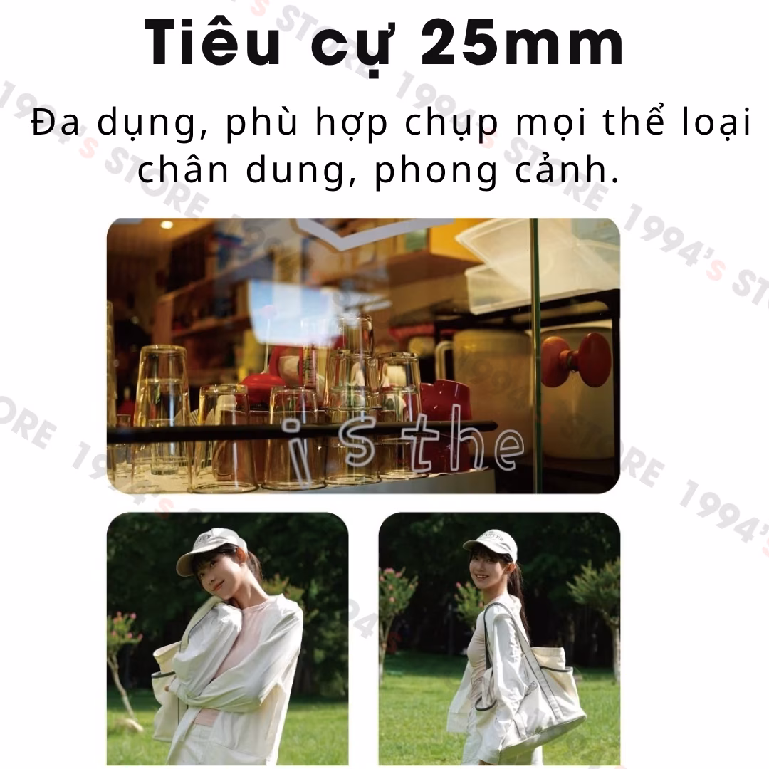 Meike 25mm F1.7 Air AF góc rộng đa dụng lấy nét tự động cho Fujifilm, Sony E và Nikon Z