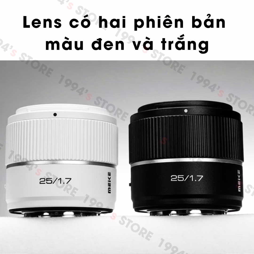 Meike 25mm F1.7 Air AF góc rộng đa dụng lấy nét tự động cho Fujifilm, Sony E và Nikon Z