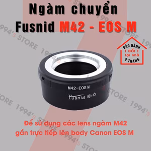 Ngàm chuyển Fusnid M42-EOS M Chính Hãng