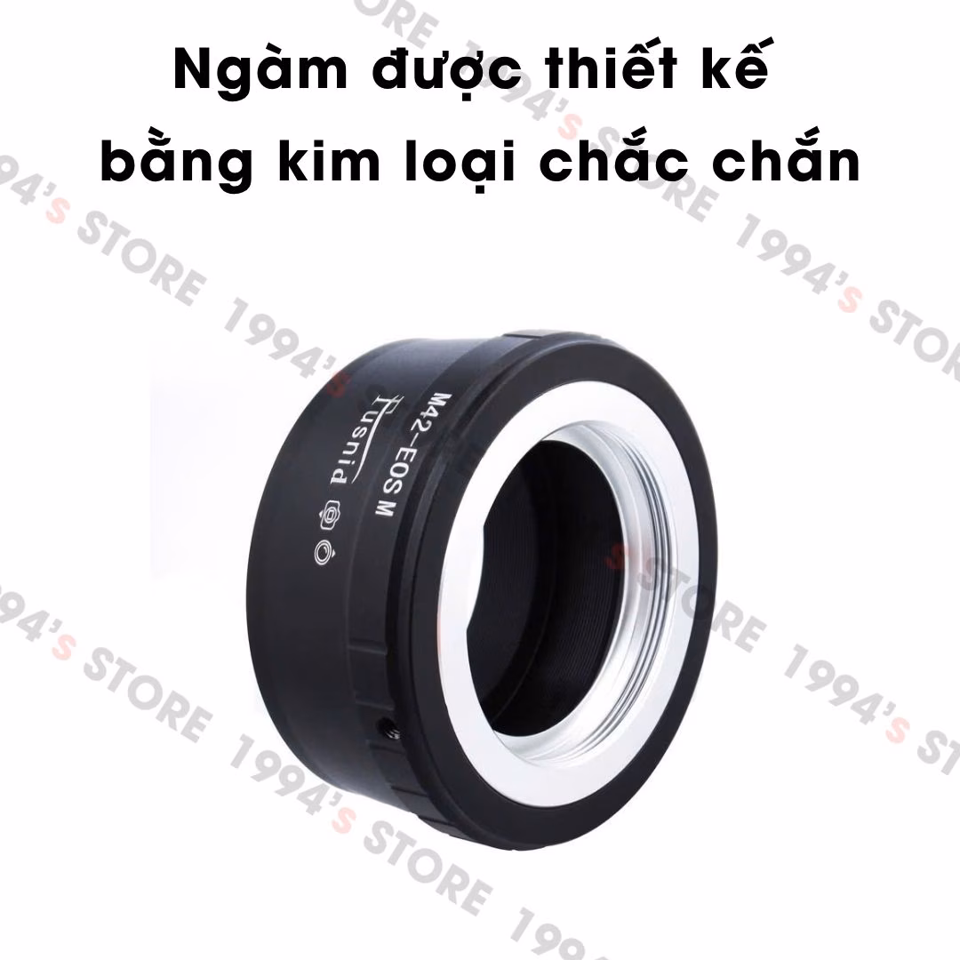 Ngàm chuyển Fusnid M42-EOS M Chính Hãng