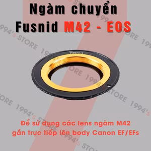 Ngàm Chuyển Fusnid M42-EOS Chính Hãng