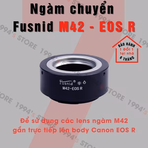 Ngàm Chuyển Fusnid M42-EOS R Chính Hãng